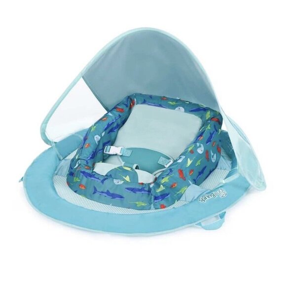 BABY SWIMWAYS INFANT SPRINGFLOAT SUN CANOPY 3-9 MONTHS 50+ UPF - Picture 2 of 7